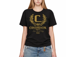 Rockinstone John Wick Continental Nyc Light Black Adult T-shirt Size:l