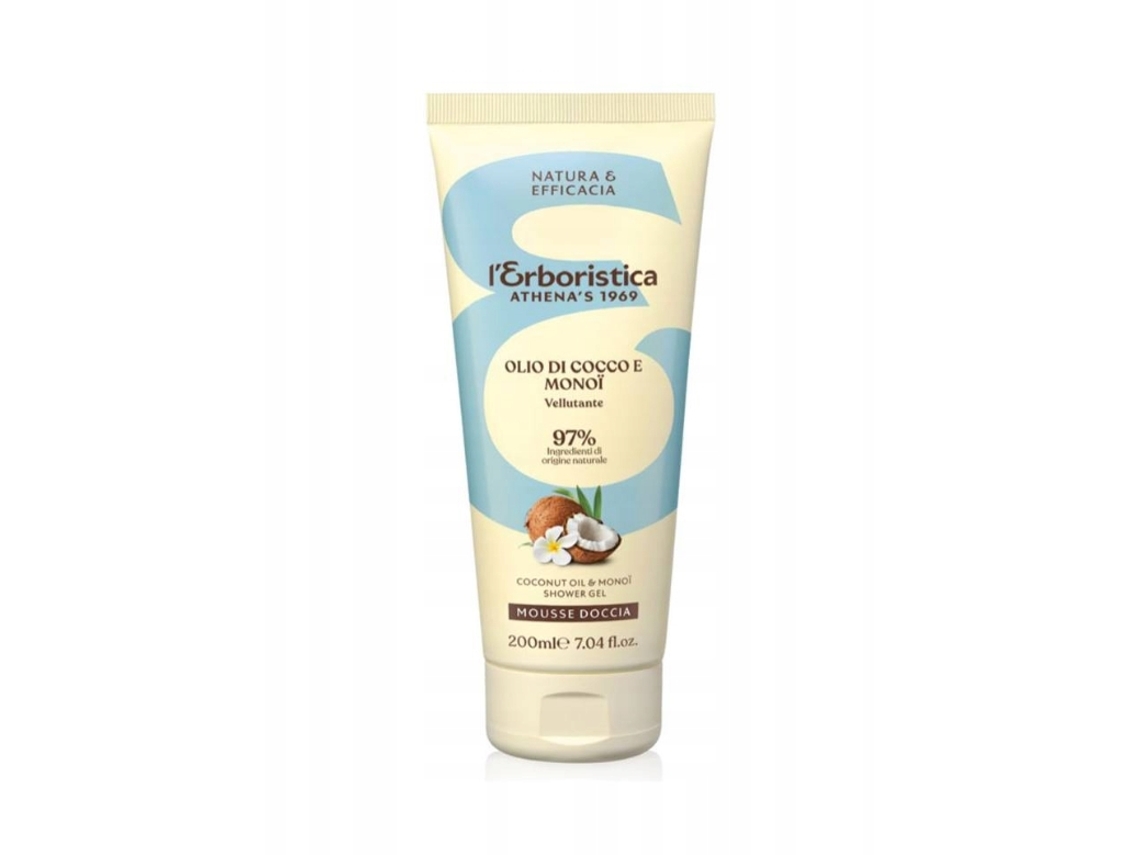 Gel De Banho Com Óleo De Coco E Monoi, 200 Ml Lerboristica