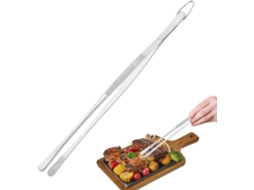 Pinça De Cozinha – 30cm Em Aço Inoxidável Para Churrasco, Camping, Restaurante, Buffet, Festa, Bar E Piquenique