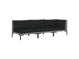 Garden Lounge Set, Garden Lounge Sets Vidaxl Cinzeto Rattan / Vime (n/a)