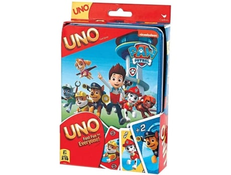 Jogo de Cartas MATTEL Uno Junior Paw Patrol (Idade Mínima: 3 Anos