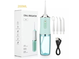Irrigador Oral Yizhood Portátil Jato De Água Dental 200ml Ipx7 Azul