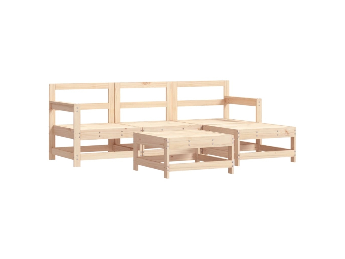 Conjunto de 5 Jardim Madeira Lounge by Pinho Maciça MAISON EXCLUSIVE