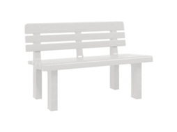 Garden Bench, Garden Benches Vidaxl Branco Polipropileno (n/a)