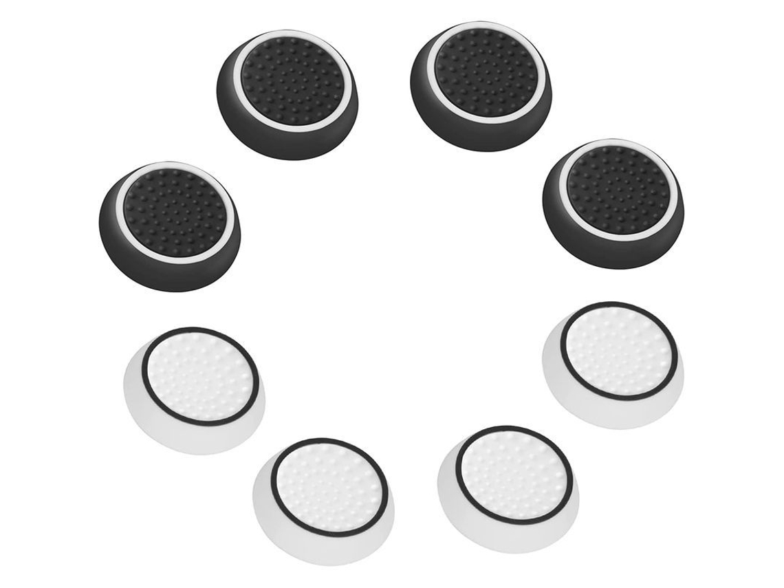 Capas de Controle Thumb Grip compatível com PS4 PS5 Xbox One Switch Pro 8 Peças