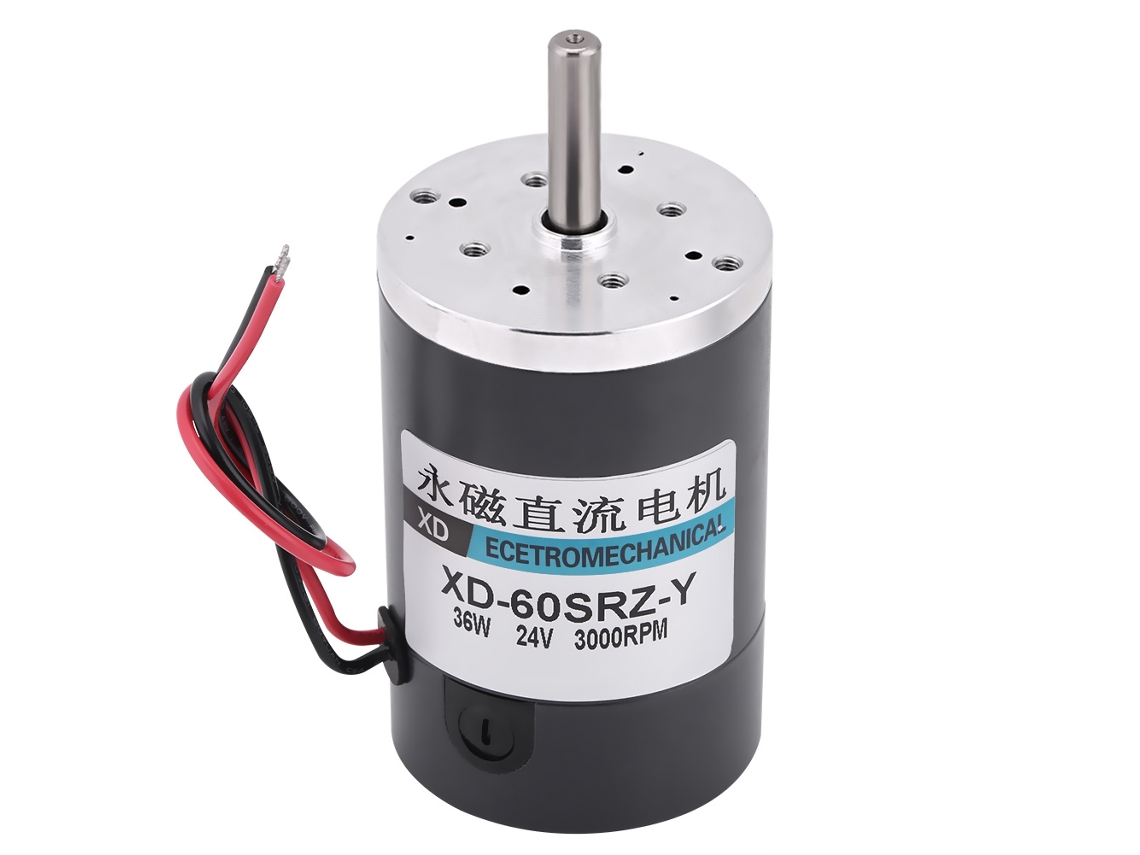 Motor Dc De Iman Permanente De Alta Velocidade 36w 3000rpm 24v Torque Grande Com Controle De Rotação Cw/ccw