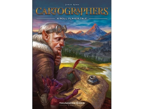 Jogo de Tabuleiro  Cartographers: A Roll Player Tale (Inglês - Idade Mínima: 10)