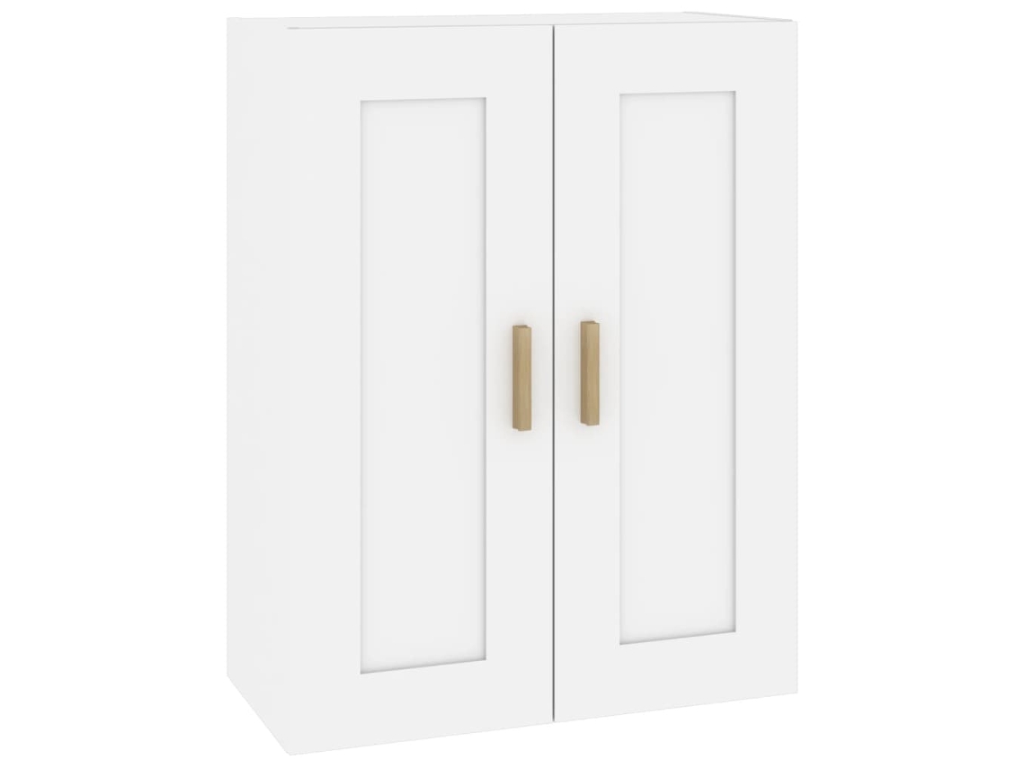 Wall Cabinet, Wall Cabinets Vidaxl Branco Madeira Processada (n/a)