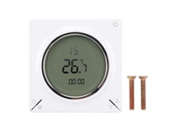 Termostato inteligente digital 16A com Tela LCD e função de memória para aquecimento residencial | S/MARCA