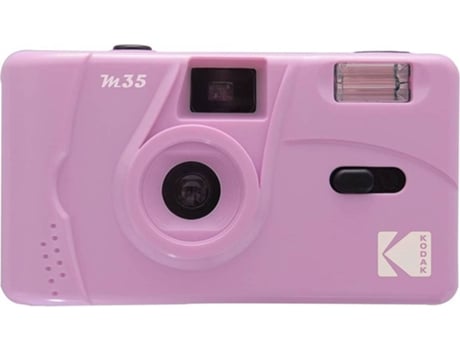 Máquina Fotográfica Reutilizável KODAK M35 Roxo