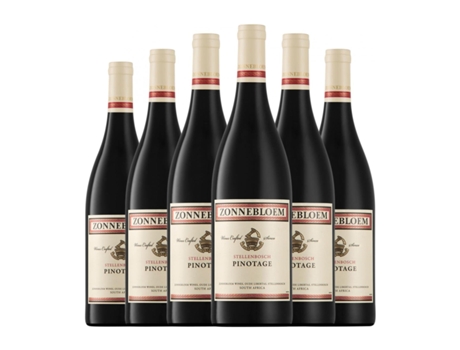 Vinho ZONNEBLOEM Pinotage (0.75 L - 6 Unidades)