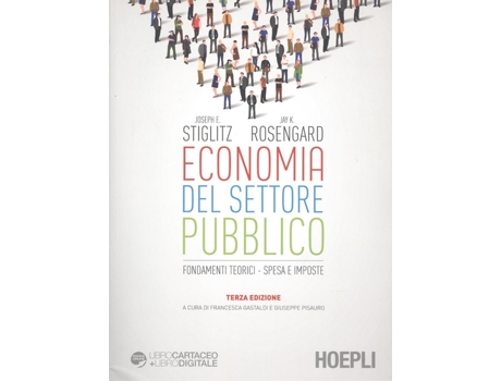 Livro Economia Del Settore Pubblico de Joseph E. Stiglitz (Italiano)