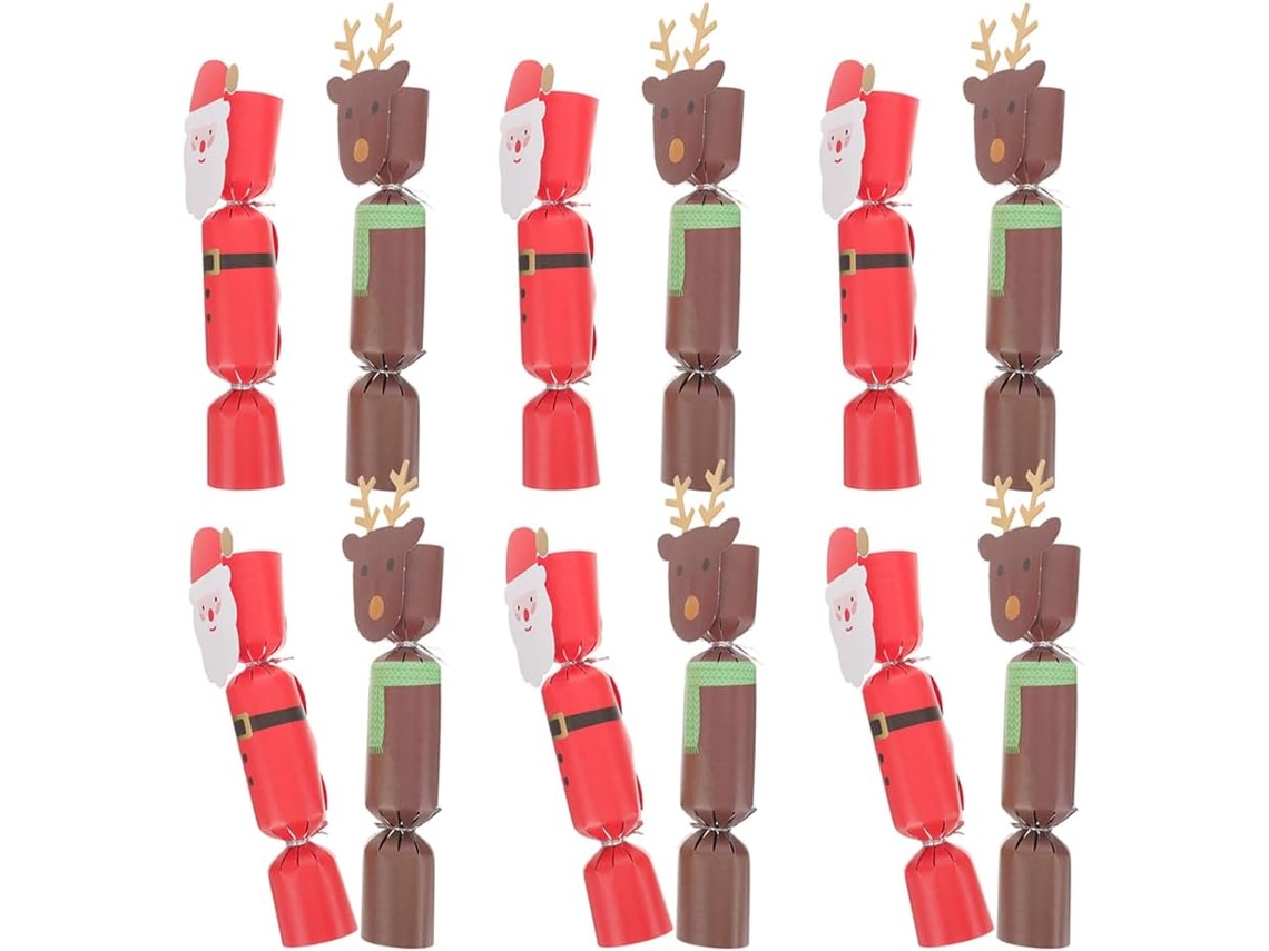 Yarnow Conjunto De 40-caixas Presente Para Doces Natalinos, Ideais Para Festas De Natal E Lembrancinhas Inverno