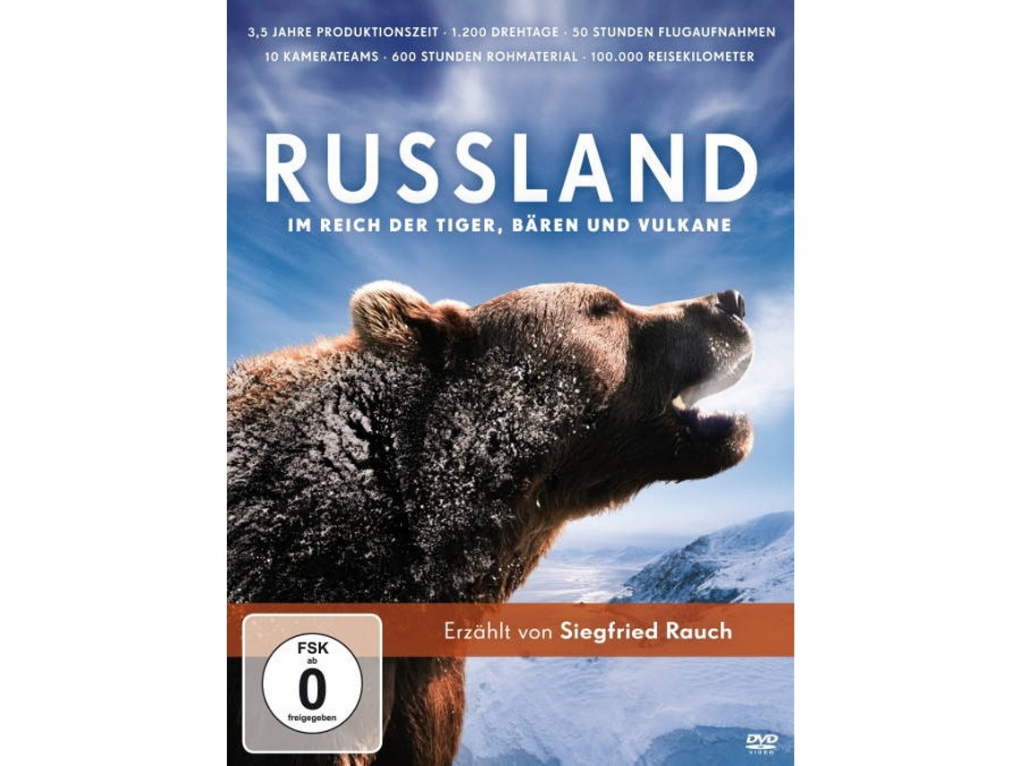 DVD Russland - Im Reich der Tiger, Bären und Vulkane