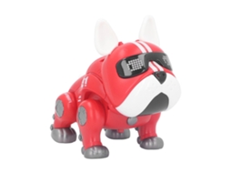 Brinquedo Cão Robô Elétrônico Inteligente Com Sensor De Toque Dançante Para Meninos E Meninas Vermelho