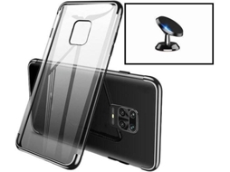 Kit Capa e Suporte Xiaomi Mi Note 10 Lite SlimArmor Preto
