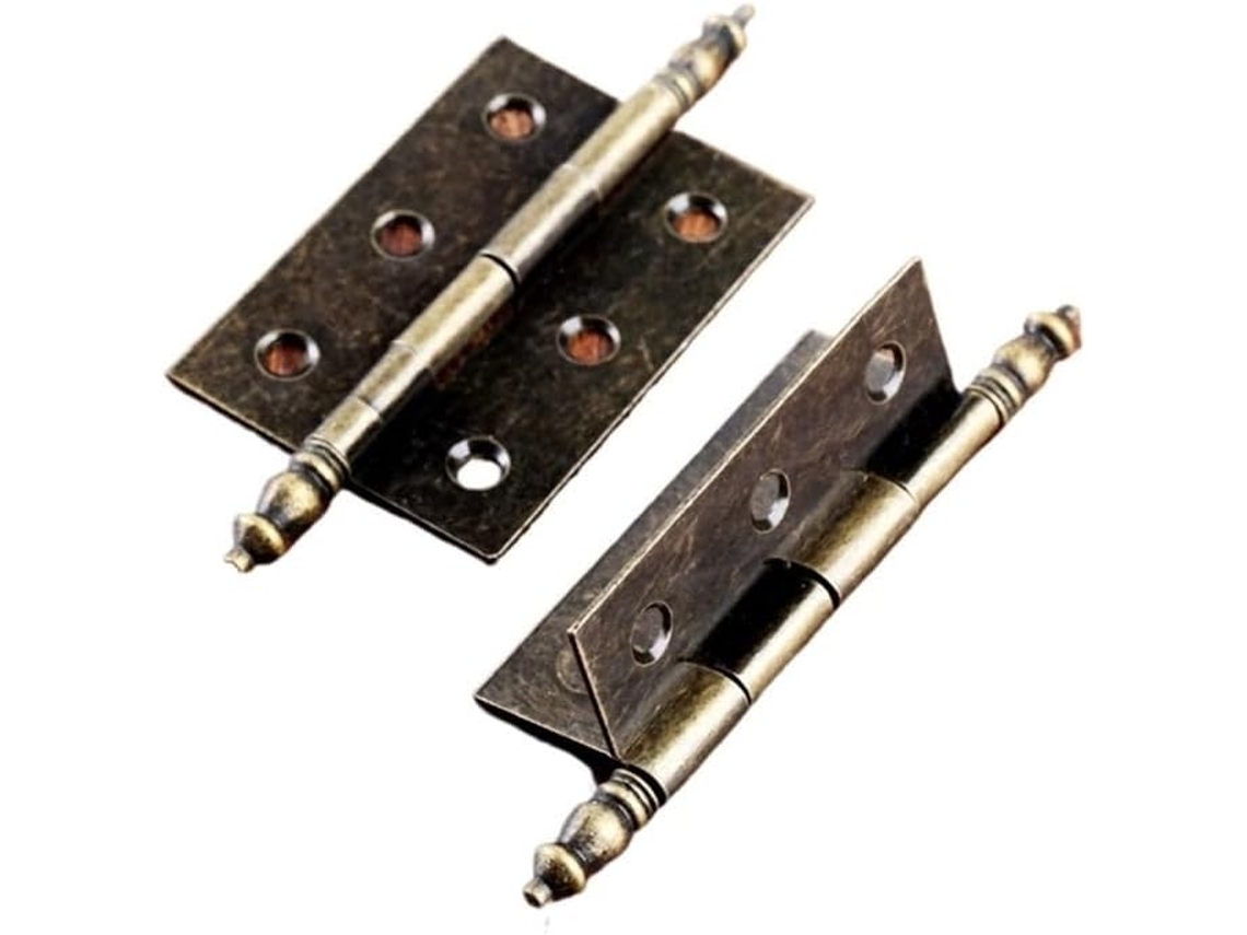 Dobradiça Universal Para Portas, 86x 55x 39mm, Para Gavetas De Armários E Caixas Joias Com 6 Furos