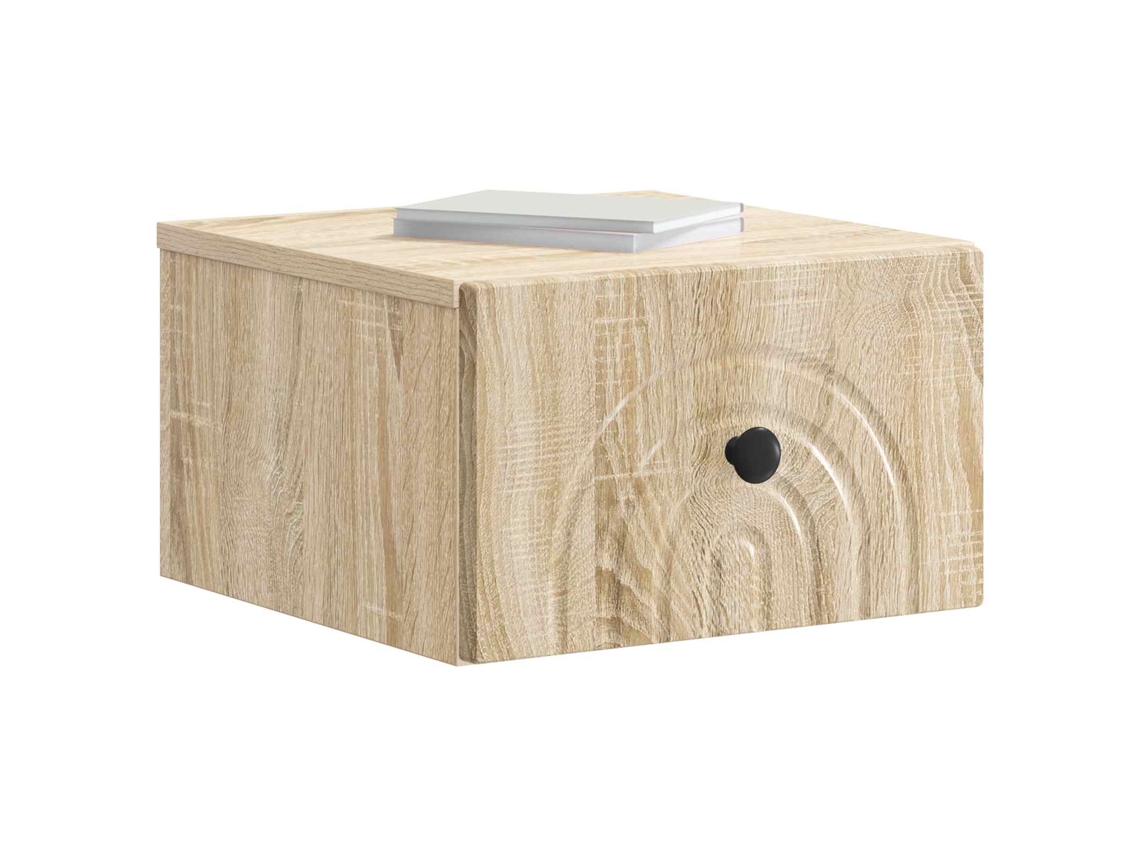 Gabinete de Canto Montado na Parede com Gaveta Carvalho Sonoma MAISON EXCLUSIVE