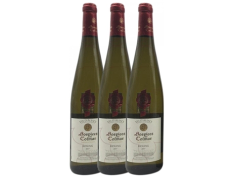 Vinho VILLE DE COLMAR Ville De Colmar Hospices De Colmar Riesling Alsace Crianza (0.75 L - 3 unidades)