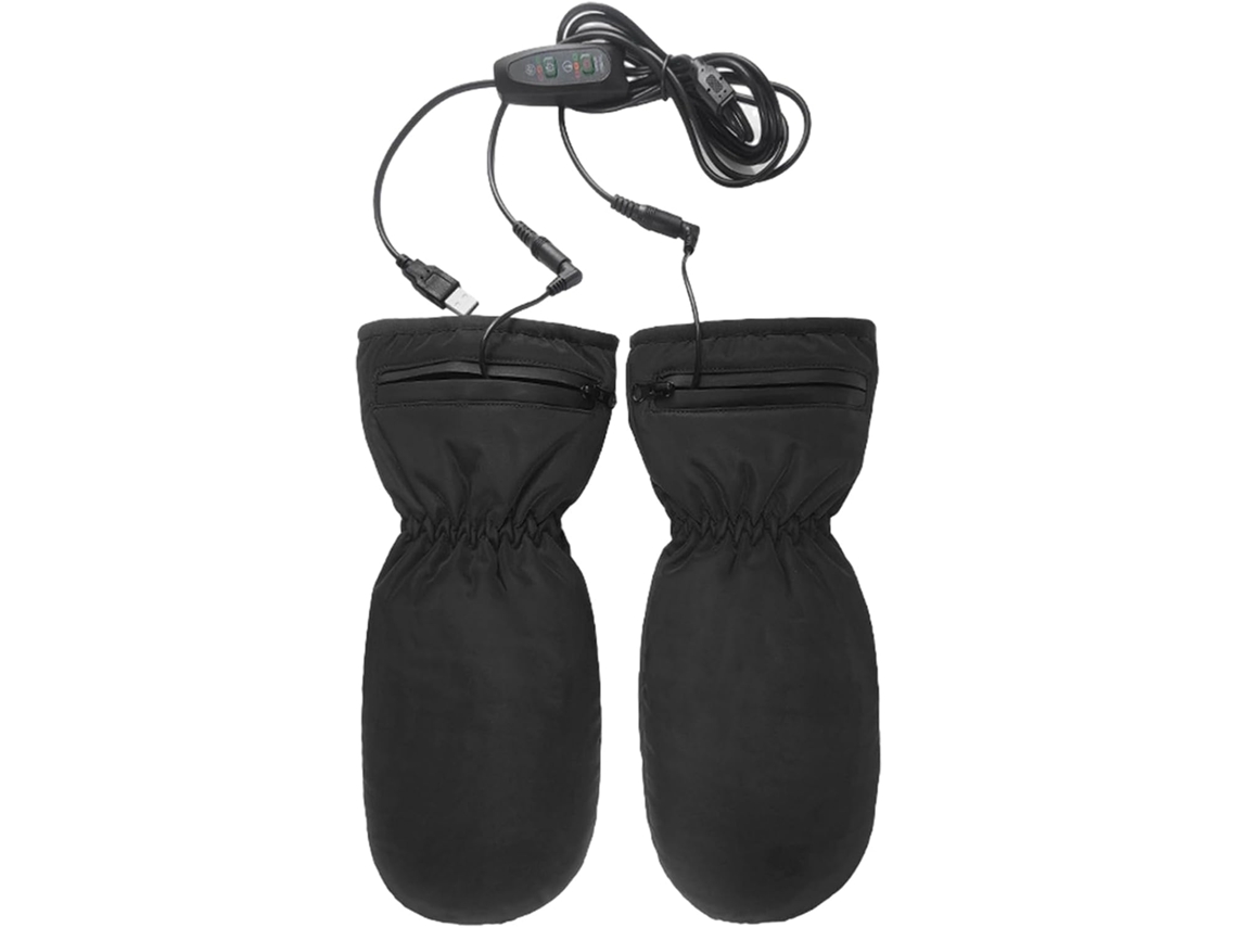 Luvas De Aquecimento Elétrico - Luvas Elétricas Impermeáveis Com Tela Sensível Ao Toque Para Uso Com Tela.