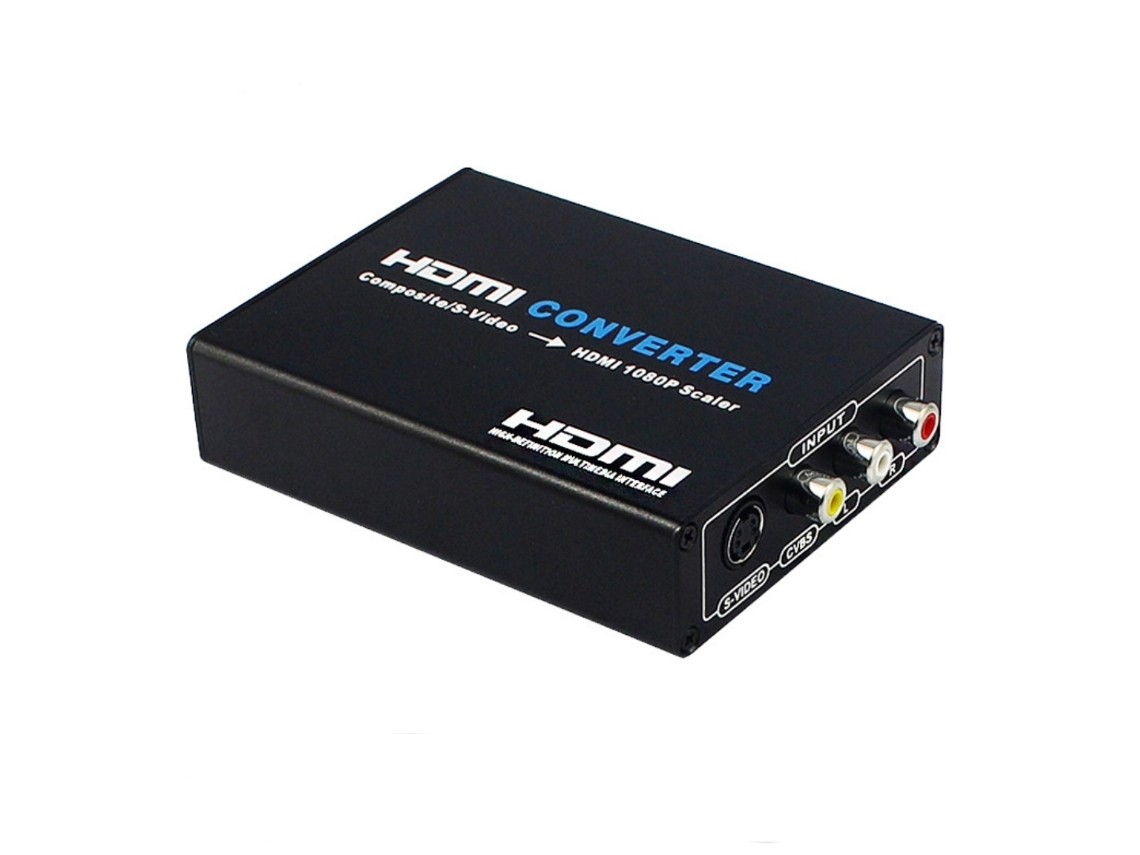 Conversor Av E S, Vídeo Para Hdmi