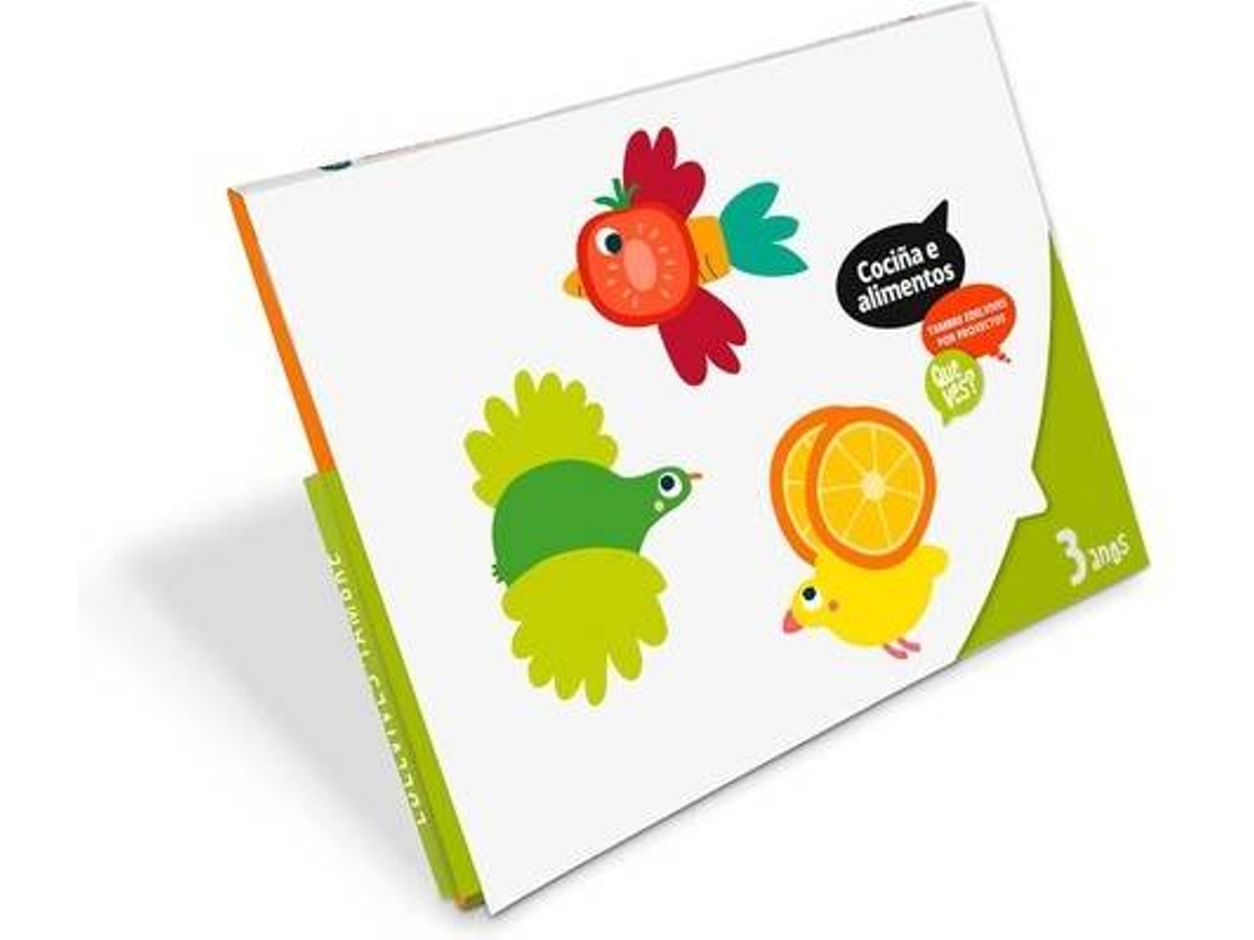 Livro Cociña E Alimentos 3 Anos 2018 (Galego)
