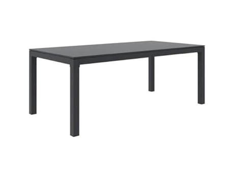 Mesa de Jantar para Pátio VERMOBIL Tavolo Da Esterno Ex18090 Bcu Extia Branco Goffrato