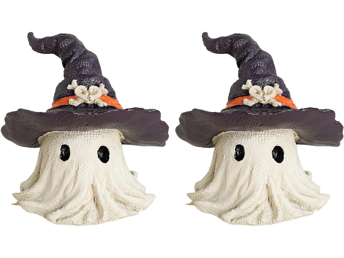 Conjunto de 2 miniaturas de fantasia para decoração de Halloween |