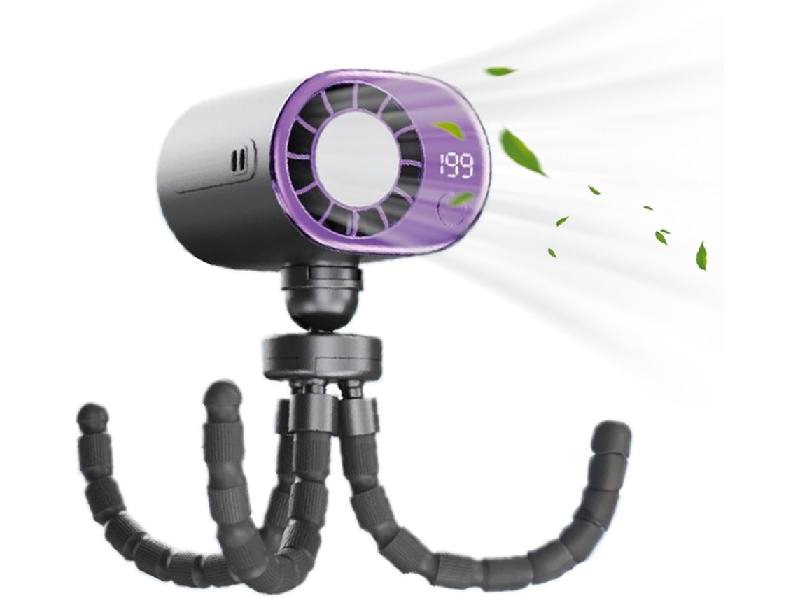 Ventilador De Carro, Ventilador De Polvo Com Led, 199 Velocidades