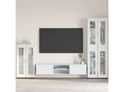 Vidaxl Buffet Florin 55,5 X 29 X 100 Cm Branco Derivados De Madeira