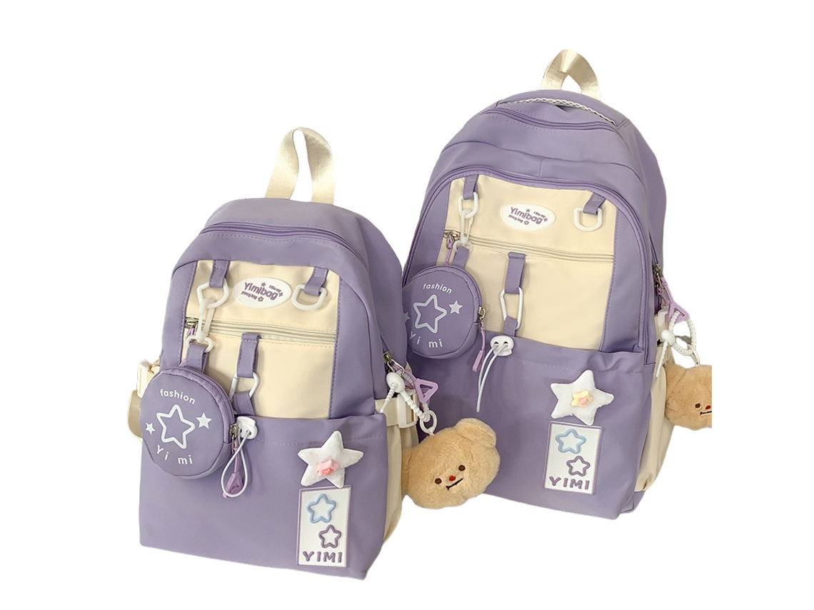 Laxiscreed Mochila Escolar Para Crianças E Jovens Com Design Divertido E Alças Acolchoadas
