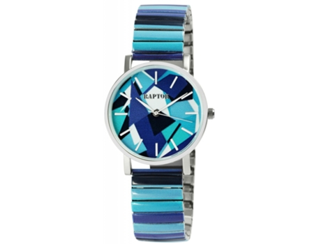 Relógio RAPTOR Mulher “Colorful Edition” Bracelete em Aço Inoxidável
