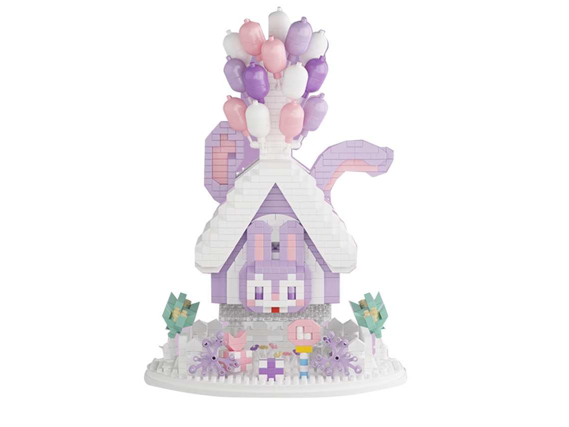 Brinquedo de Montar Mini Blocos Casa Balão 3999 Peças Tipo 2