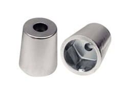 Ânodo Cônico Hexagonal Prateado 30 Mmplastimo