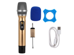 Micrófono Inalámbrico Universal Uhf 500~980mhz Para Pc Tv Karaoke