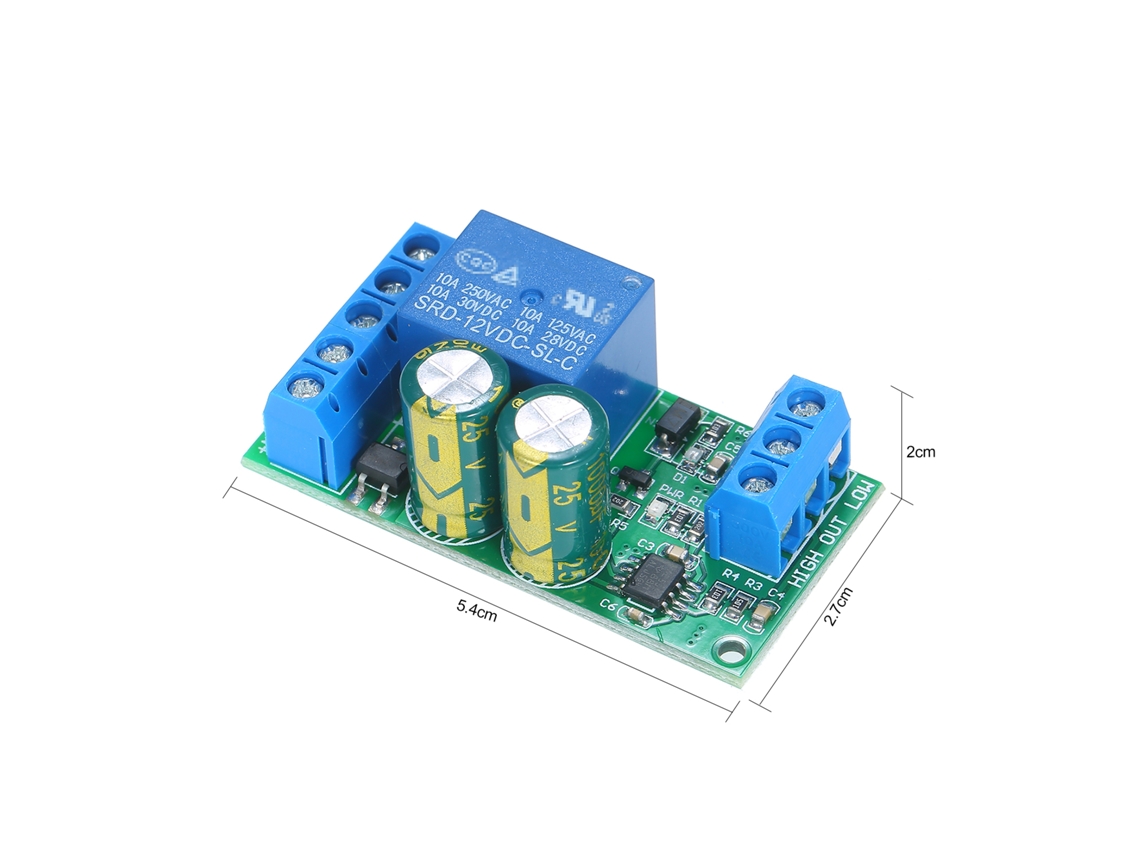 Módulo Controlador Automático De Nível De Água Lc25a01 Para Aquários E Reservatórios Com Sensor E Indicador