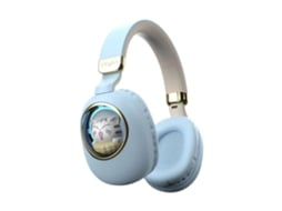 Auscultadores Bluetooth Earphones Cute Cartoon 5.1 Blue
