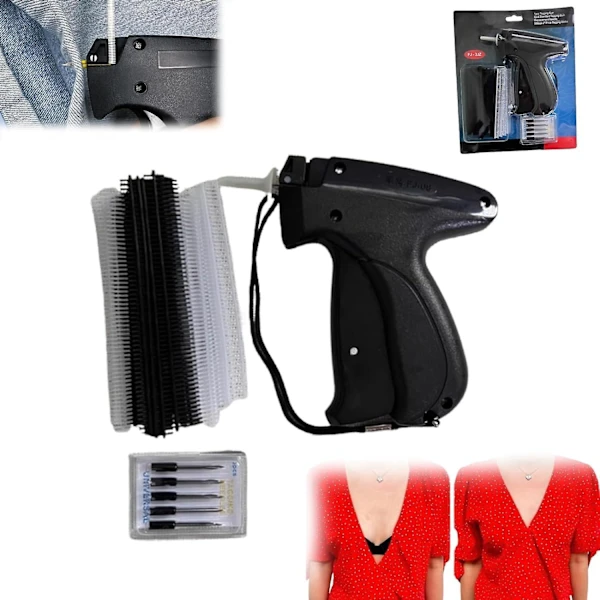 Stitchy Quick Clothes Fixer, Quick Clothes Fixer, Máquina de Costura Quick Stitch para Roupas para Consertar Decotes Baixos, Costura Fechada AQUAFORGE