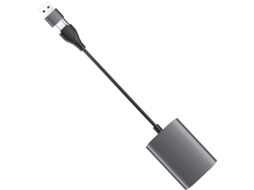 Adaptador Usb-c Para Dual Display Hub De Alta Definição Com Usb