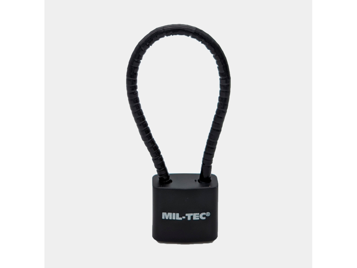 Cadeado Tipo Cabo MIL-TEC Preto