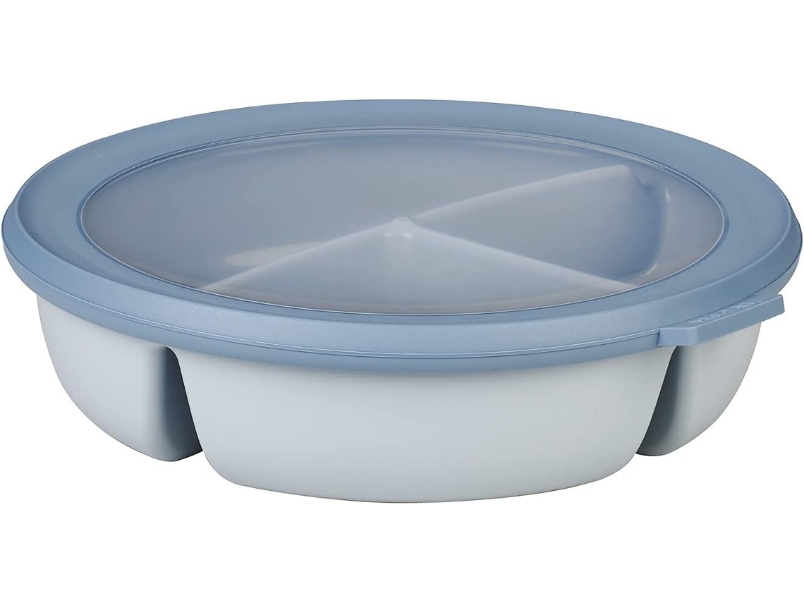 Marmita Cirqula Tigela Bento Com 3 Compartimentos Recipiente Hermético Para Armazenamento De A Gokoco
