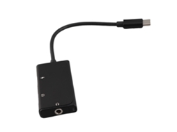 Aetheria adaptador 3 em 1 Usb C para Áudio Fone de Ouvido 3.5mm e Carregamento Pd3.0 Dual Type C