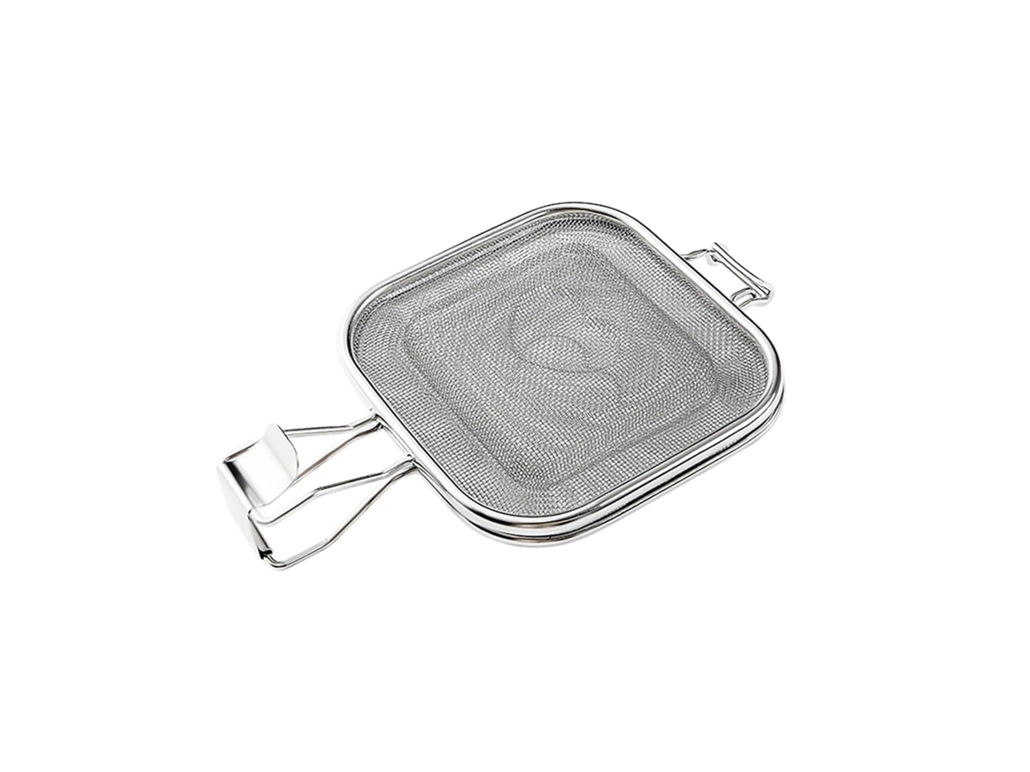 Pinça De Forno Ushobe Em Aço Inoxidável, Utensílio De Cozinha Prático Para Torradas E Churrasco, Com Design Vazado Para
