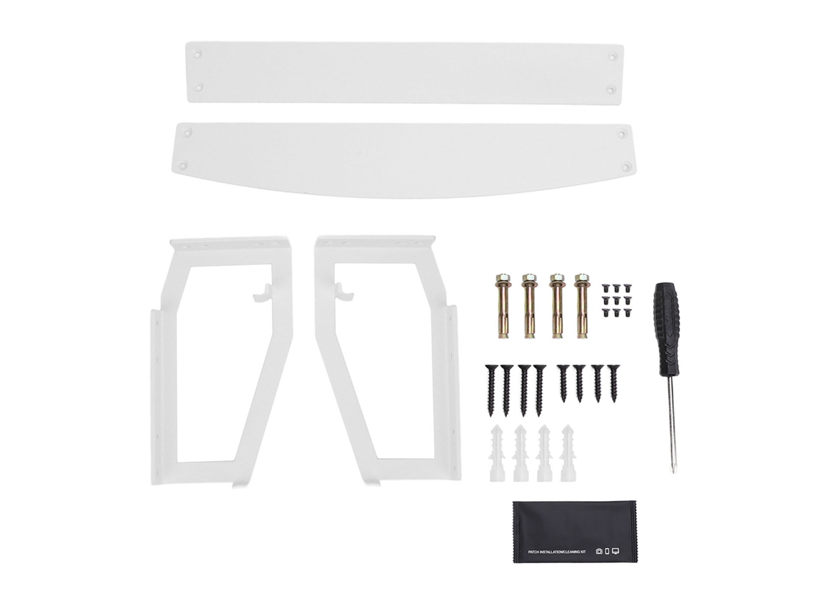 Suporte Mali de parede em aço inox para Sonos Five, fixação forte, segura, branco