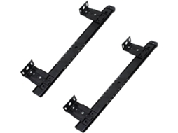 Trilhos Deslizantes De Metal Reforçados 35mm Largura Para Teclado Computador, Par De Corrediças Gaveta Com Rolamentos