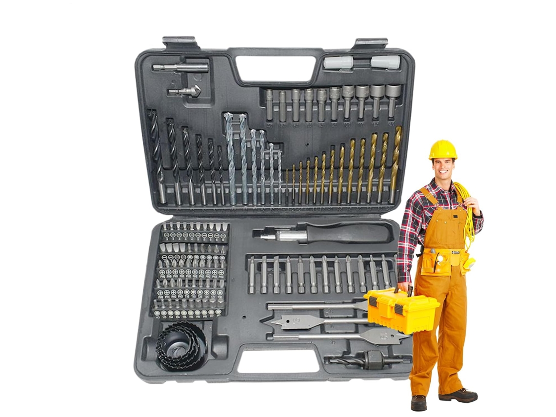 Kit De Ferramentas Em Aço Com Brocas Para Metal - Brocas De Alta Resistência