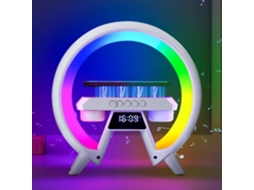 Luminária De Mesa Led, 15w, Bluetooth, Temporizador, Para Cabeceira, Escritório, Sala Ou Ambiente Decorativo