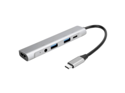 Dock Station Type-c Hub Multifuncional Para Laptop Com Carregamento Rápido Pd