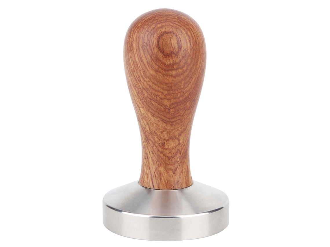 Compactador De Café Em Aço Inoxidável 58 Mm Para Uso Doméstico Ou Escritório, Com Cabo. Para Máquina De Café Com Design Reutilizável E Fácil Limp