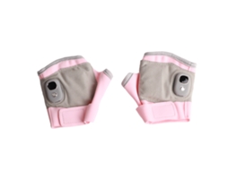 Luvas de Inverno USB Recarregáveis, Sem Dedos, Controle de Temperatura, Tela, para Homens e Mulheres
